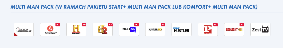 multi man pack channels
