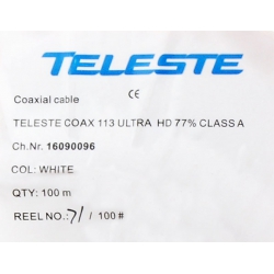 Rolka kabla Teleste 113 Ultra HD Cu 100m