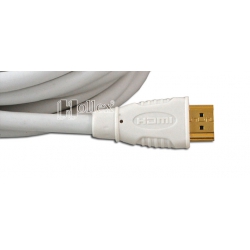 Kabel HDMI biały 19pin HQ 3m