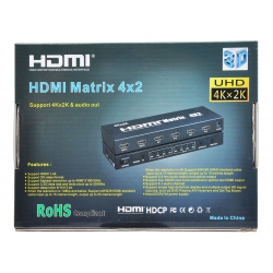Matrix HDMI 4x2 4K
