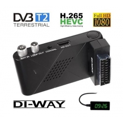 Odbiornik DVB-T/T2 HEVC DI-WAY 2020 Mini