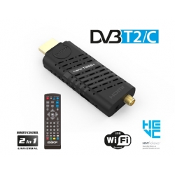 Odbiornik DVB-T/T2/C Edision Nano T265+ HEVC (hotelowy)