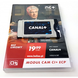 nc+ telewizja na kartę + moduł CI+ 4K ECP