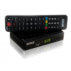 Odbiornik DVB-T/T2 Wiwa H.265 HEVC