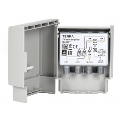 Wzmacniacz masztowy Terra MA081T 2xUHF + FM/VHF