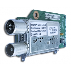 Osprzęt  GiGaBlue UHD - Głowica DVB-T/T2/C DUAL