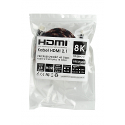 Kabel HDMI 2.1 8K UHD 2,5m