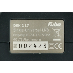 Konwerter Single Fuba DEK 117 LTE
