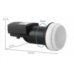 Konwerter Technisat Single z Satfinderem i Kompasem