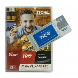 nc+ telewizja na kartę + moduł CI+