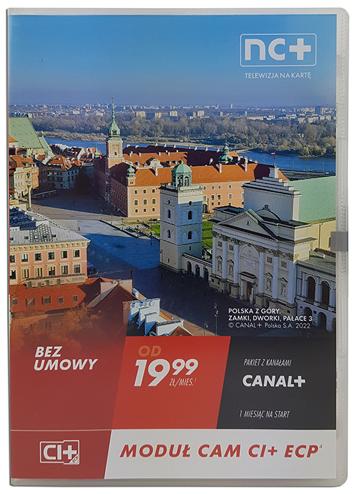 Recharge SMART MULTI Elewizja – 6 Mois – NC+ Polsat TVN – Carte Polonaise