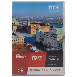 nc+ telewizja na kartę + moduł CI+ 4K ECP