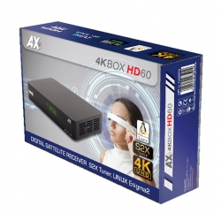 Odbiornik AX 4KBOX HD60 S2X