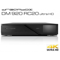 Odbiornik Dreambox DM920 RC20 UHD 2xS2X Multistream