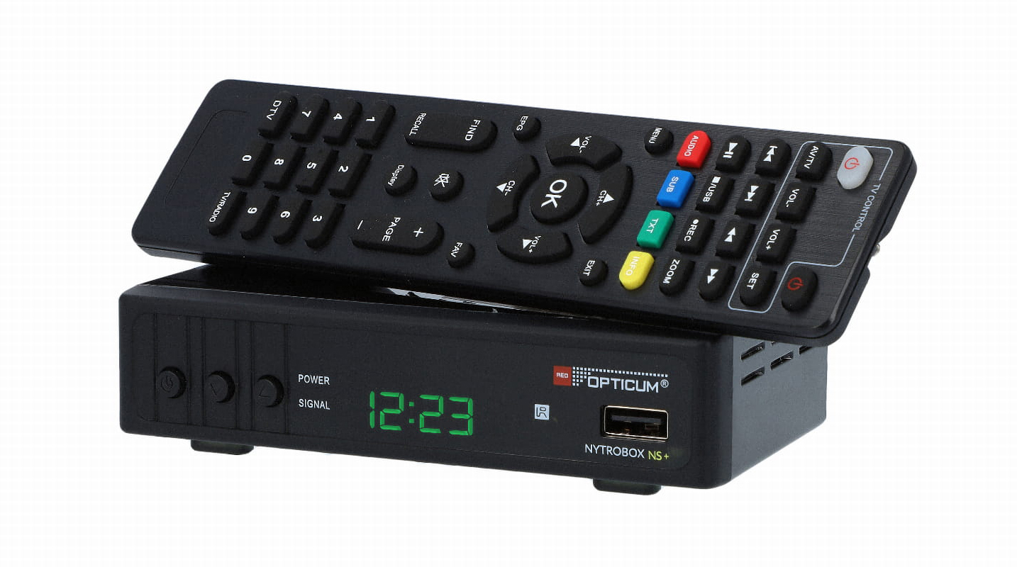Odbiornik DVB-T/T2/C Opticum NytroBox NS+