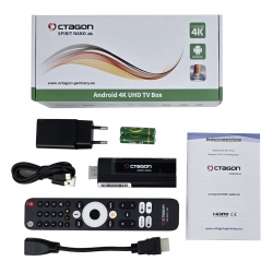 Mini PC Octagon Spirit NANO 4K Android TV