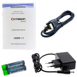 Mini PC Octagon Spirit White 4K Android TV