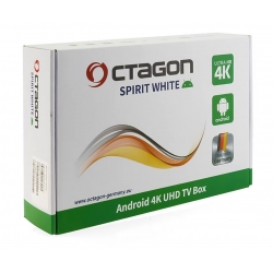 Mini PC Octagon Spirit White 4K Android TV