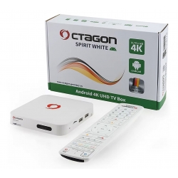 Mini PC Octagon Spirit White 4K Android TV